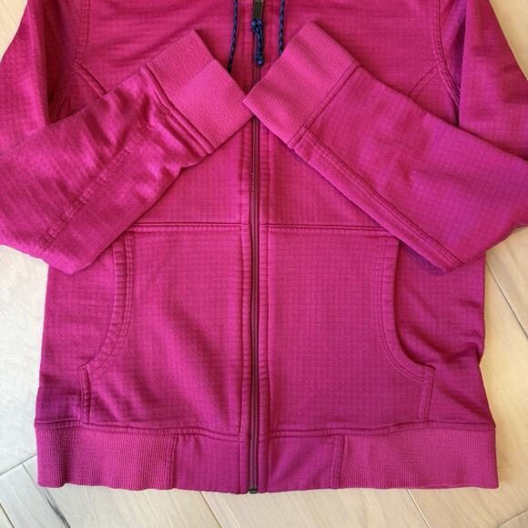 Patagonia Upslope Hoody Women's Medium Pink R1 Lightweight Full Zip Outerwear - Picture 5 of 10